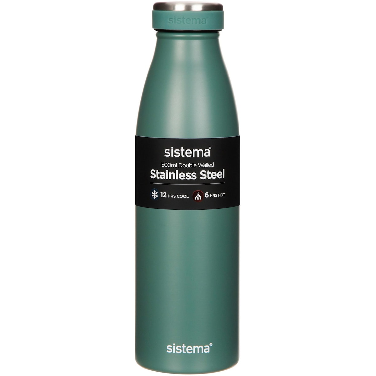 Sistema Double Walled Stainless Steel Bottle Assorted 500ml Each