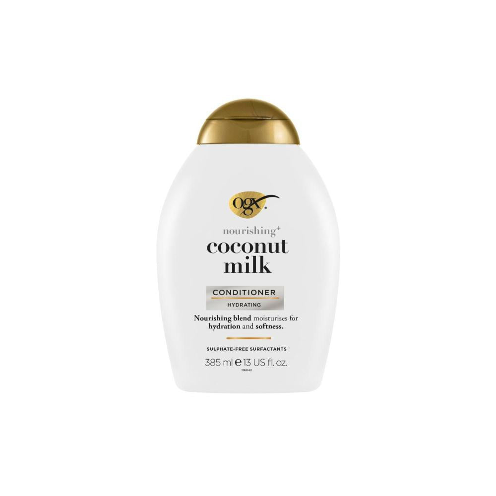 Ogx Nourishing + Hydrating Coconut Milk Conditioner For Dry Hair - 385mL