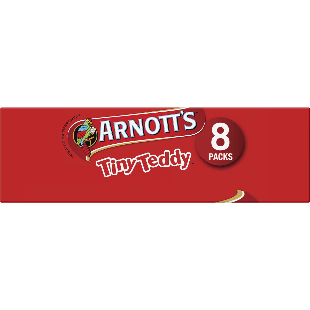 Arnott's Tiny Teddy Chocolate Multipack Biscuits 8 pack