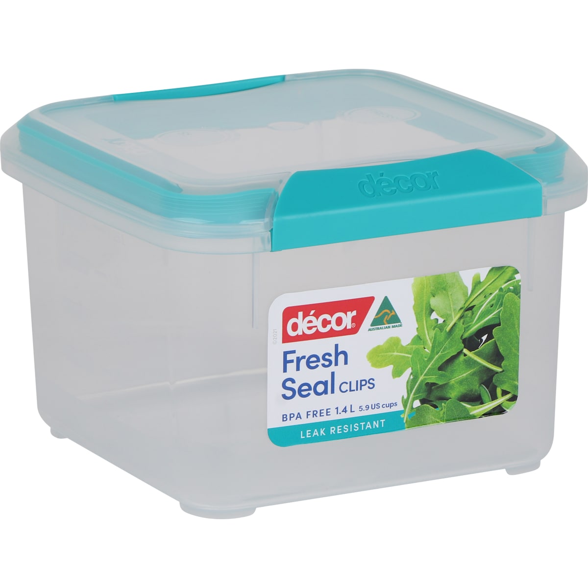 Decor Fresh Seal Clips Square 1.4l Each