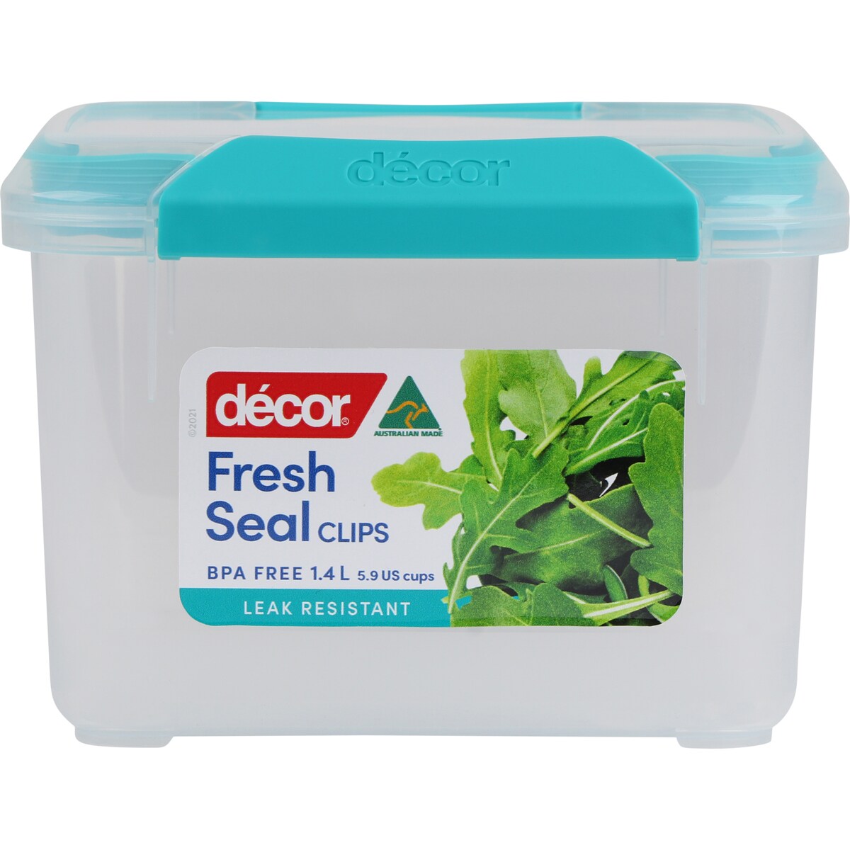 Decor Fresh Seal Clips Square 1.4l Each
