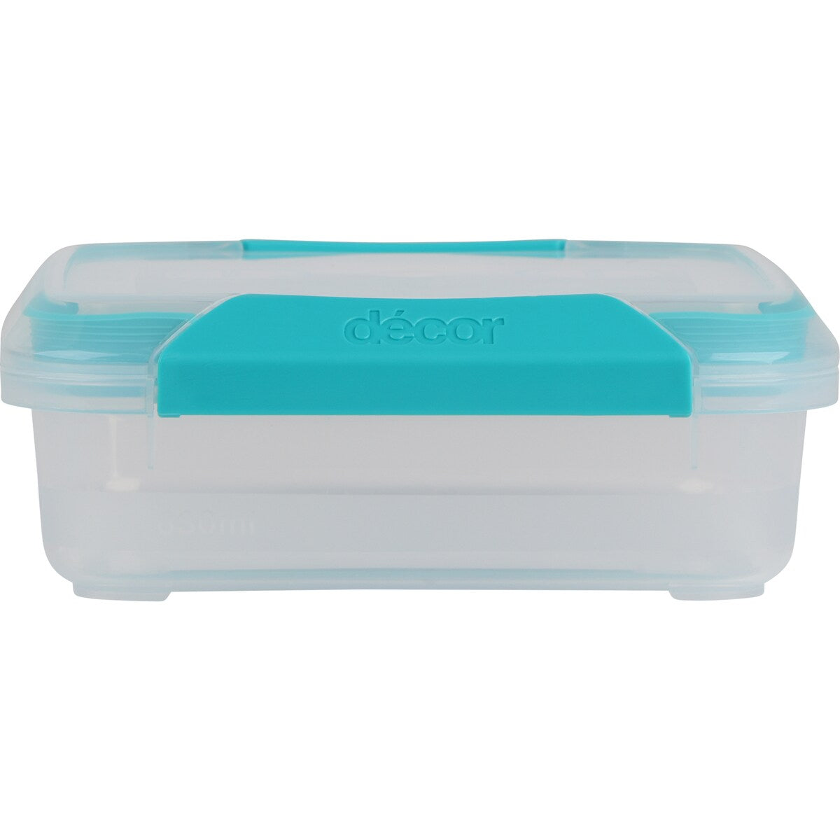 Decor Fresh Seal Clips Container, Square 630ml