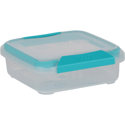 Decor Fresh Seal Clips Container, Square 630ml