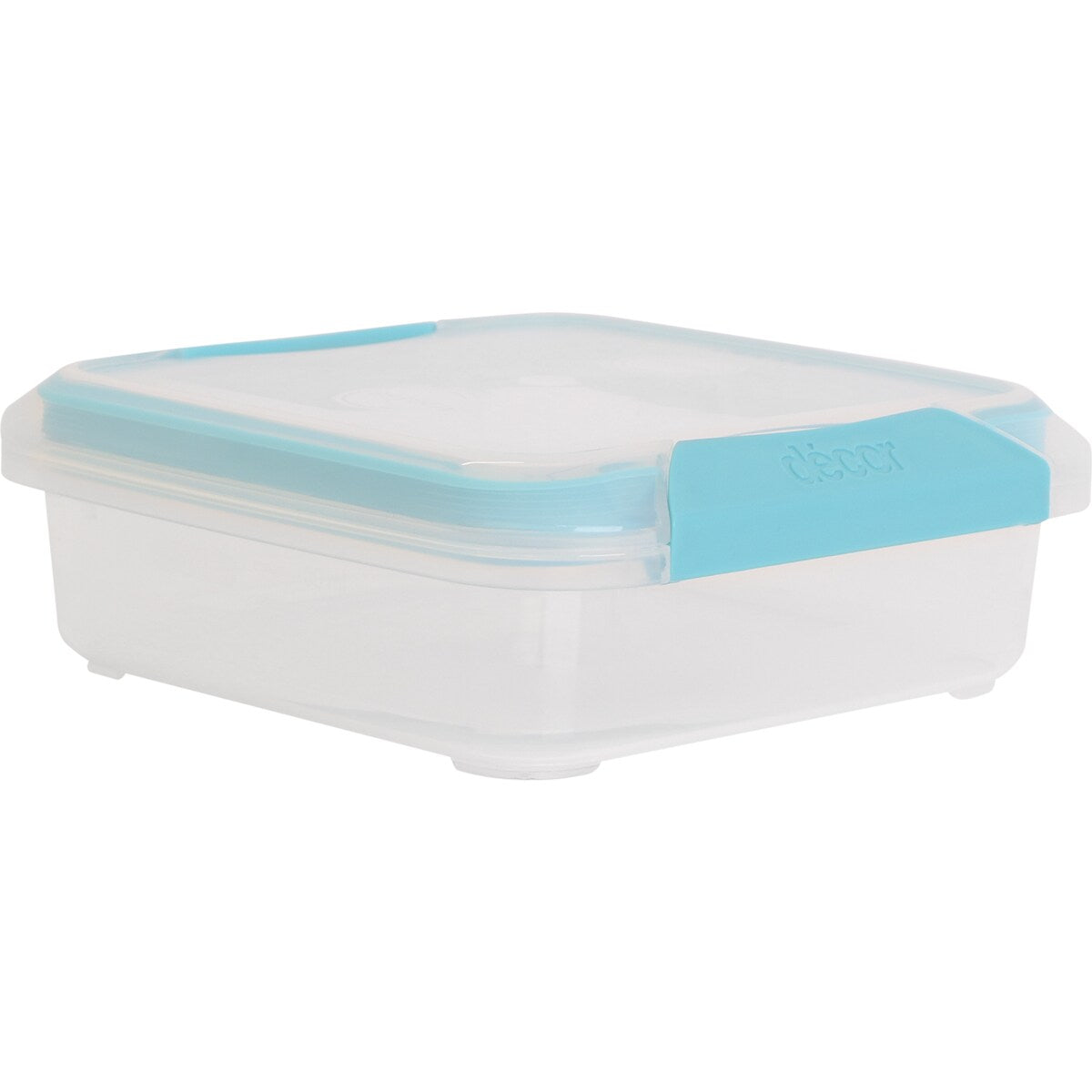 Decor Fresh Seal Clips Container, Square 630ml