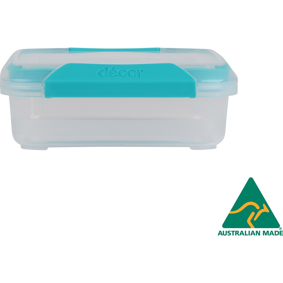 Decor Fresh Seal Clips Container, Square 630ml