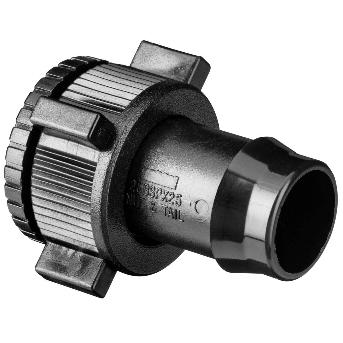 Toro 25mm Poly Nut and Tail - 25mm - Polypropylene - Secure Connection