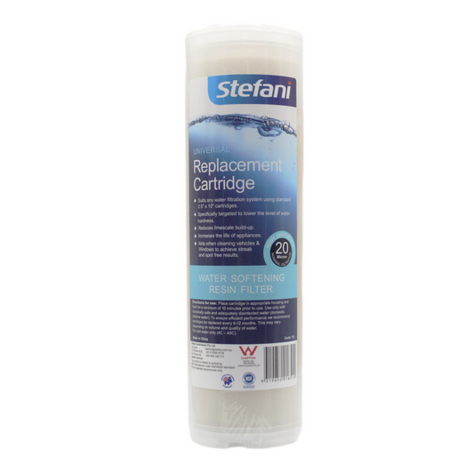 Stefani Anti Scale Water Softening Resin Filter - 20 Micron