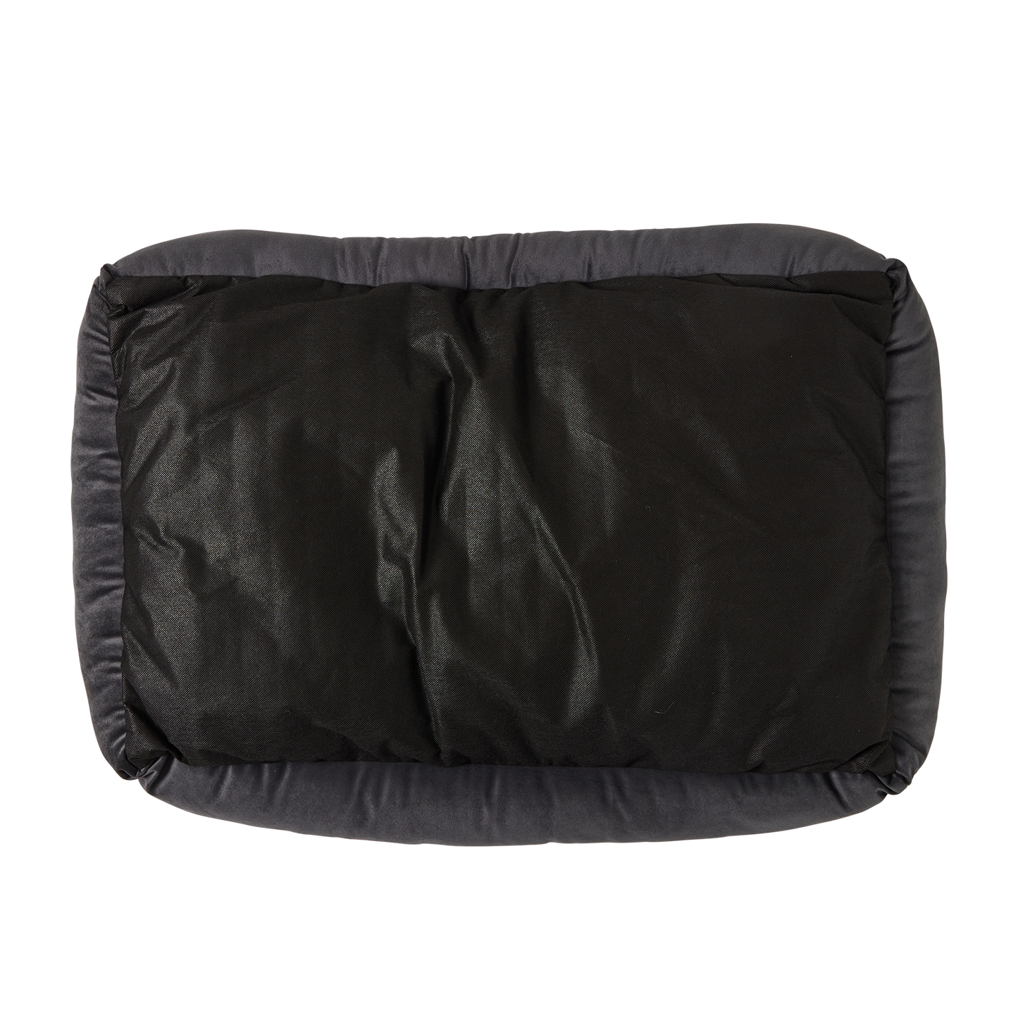 Happy Tails Large Grey Lounger Bed - 90 x 60cm