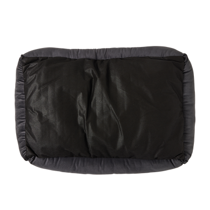 Happy Tails Large Grey Lounger Bed - 90 x 60cm