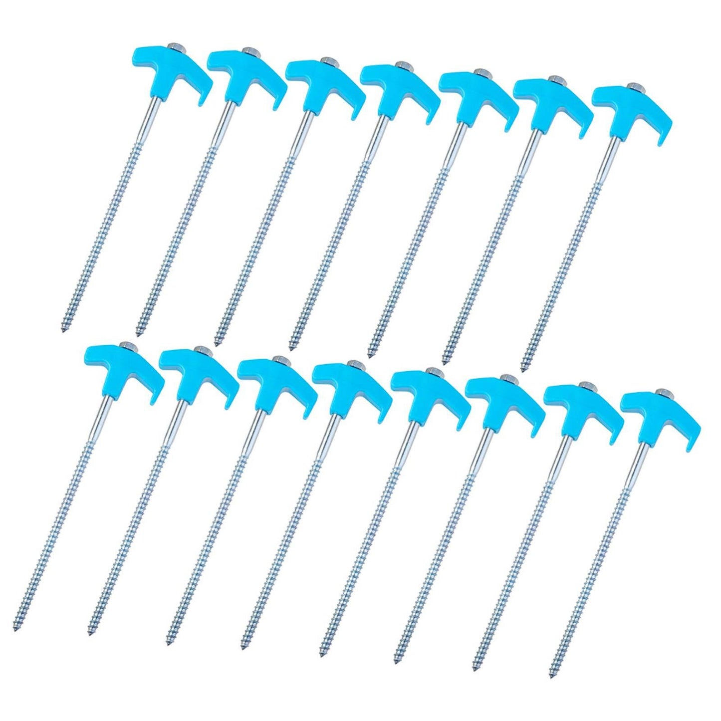 Polytuf Heavy Duty Screw in Peg - 220mm - 15 Pack