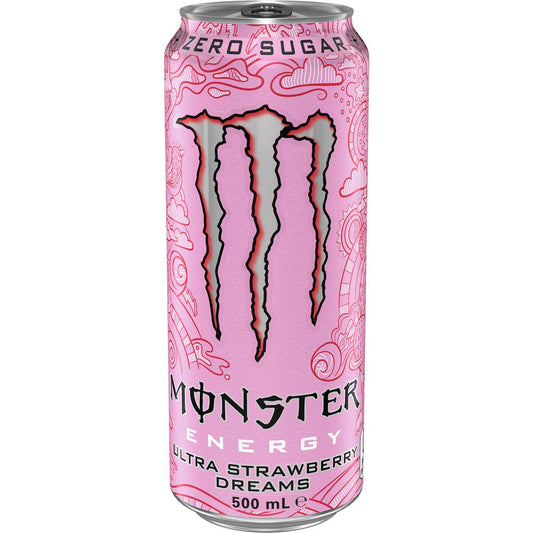 Monster Energy Ultra Strawberry Dreams Drink 500ml