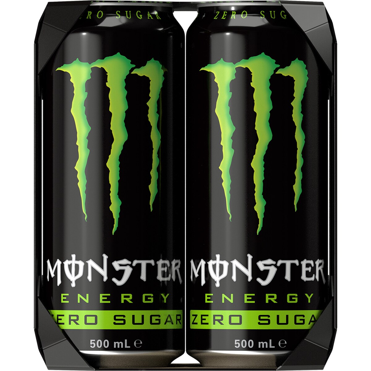 Monster Energy Zero Sugar Cans 500mL x 4 pack