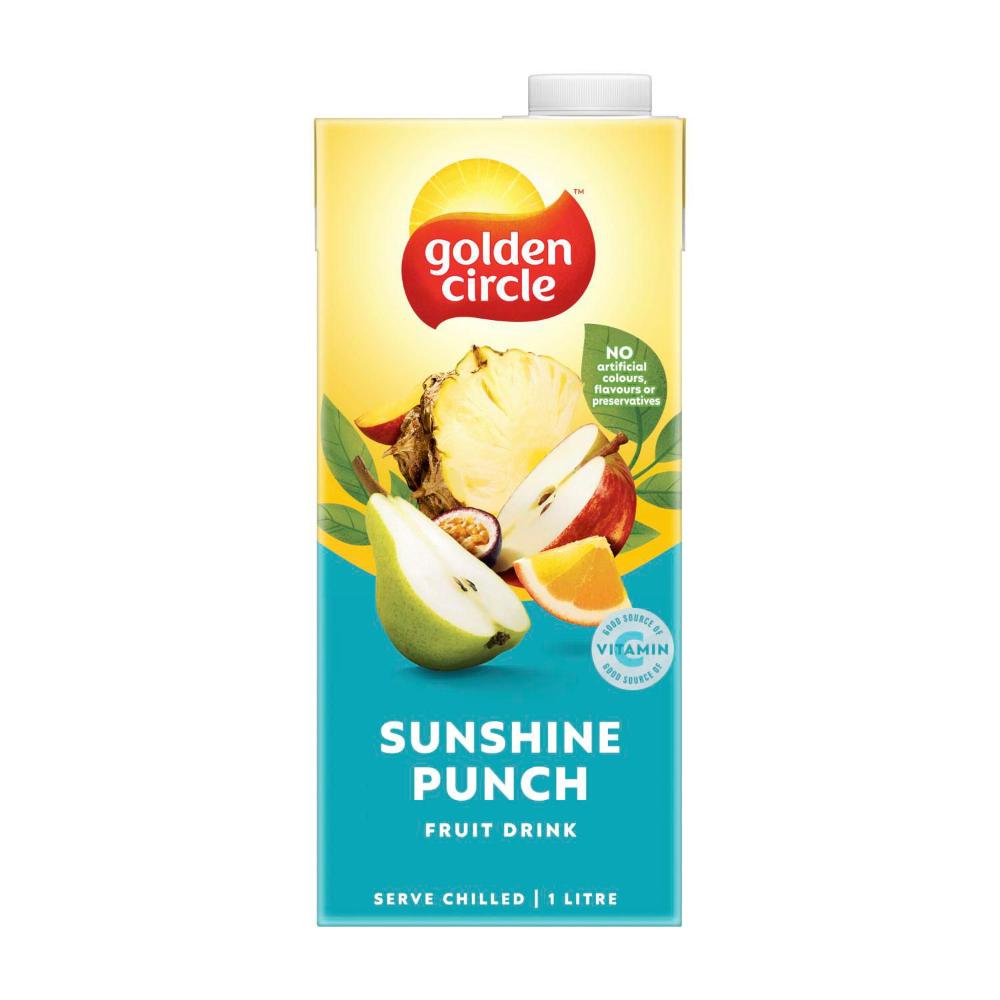 Golden Cire Tetra Drink Sunshine Punch - 1L
