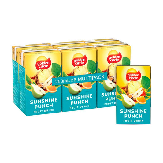 Golden Circle Tetra Drink Sunshine Punch 6 Pack - 1.5L