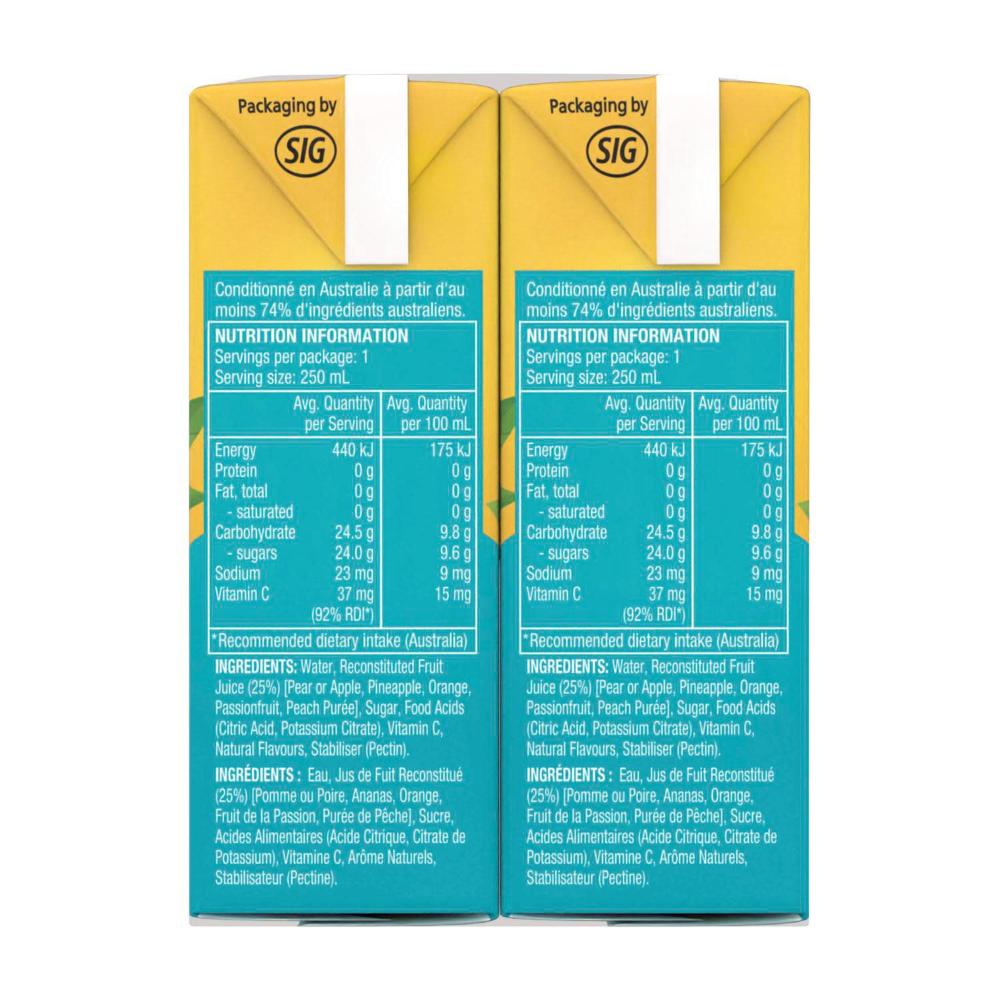 Golden Cire Tetra Drink Sunshine Punch 6 Pack - 1.5L