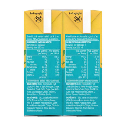 Golden Cire Tetra Drink Sunshine Punch 6 Pack - 1.5L