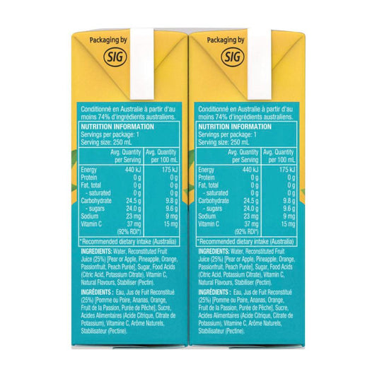 Golden Cire Tetra Drink Sunshine Punch 6 Pack - 1.5L