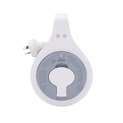 Click Cable Reel - 5m - 2 Outlet - USB PD20W