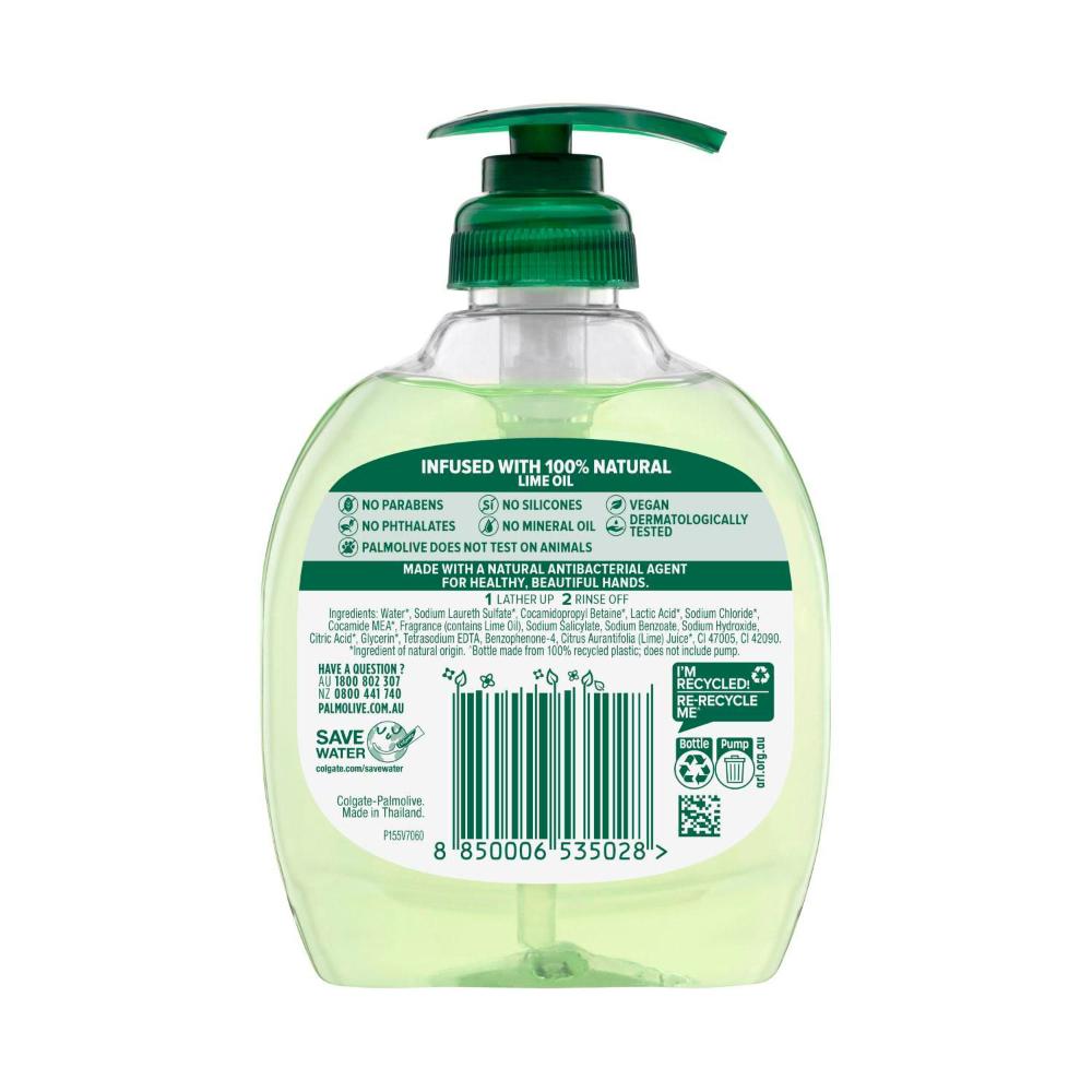 Palmolive Antibacterial Hand Wash Odour Neutralising Lime - 250mL