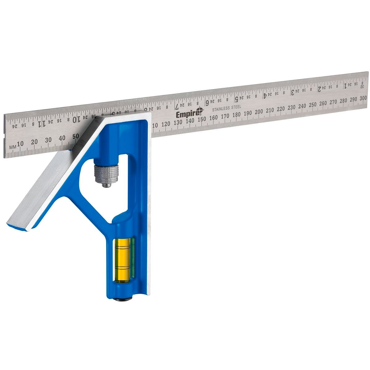 Empire Combination Square - 300mm - Stainless Steel - BLADE-LOCK™