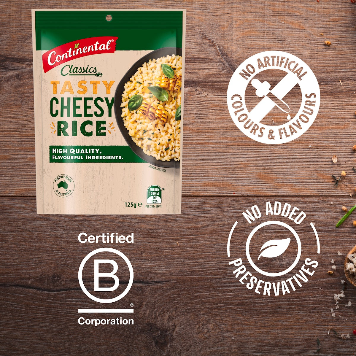 Continental Classics Tasty Cheesy Rice 125g