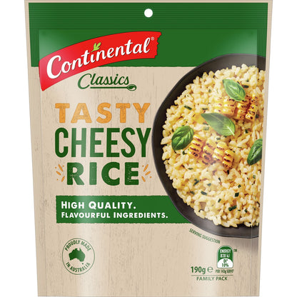 Continental Classics Cheesy Rice Family Pack Serves 4 190g