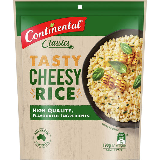 Continental Classics Cheesy Rice Family Pack Serves 4 190g