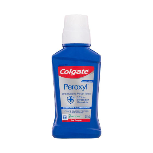 Colgate Peroxyl Oral Cleanser Mouthwash - 236mL