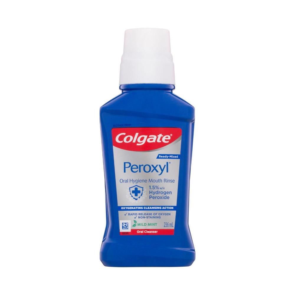 Colgate Peroxyl Oral eanser Mouthwash - 236mL