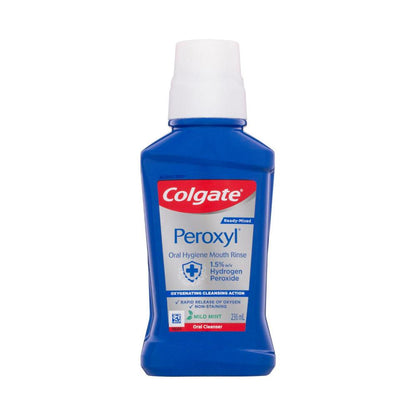 Colgate Peroxyl Oral eanser Mouthwash - 236mL