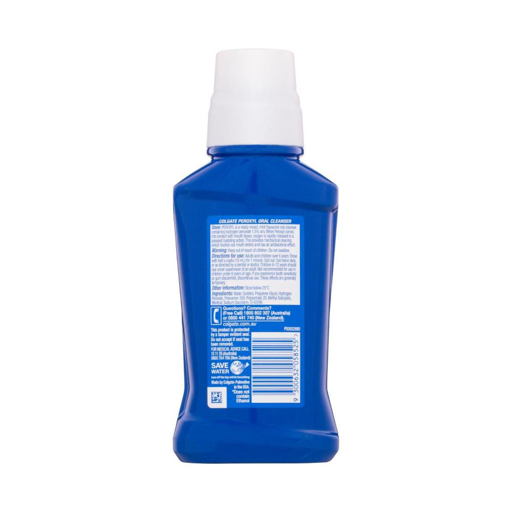 Colgate Peroxyl Oral Cleanser Mouthwash - 236mL