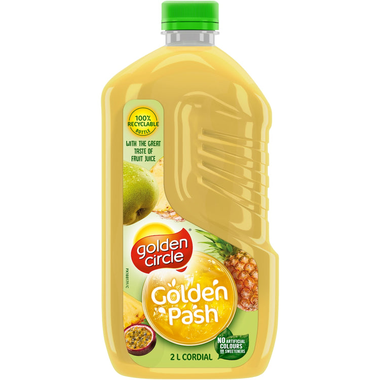 Golden Circle Cordials Golden Pash Cordial 2l