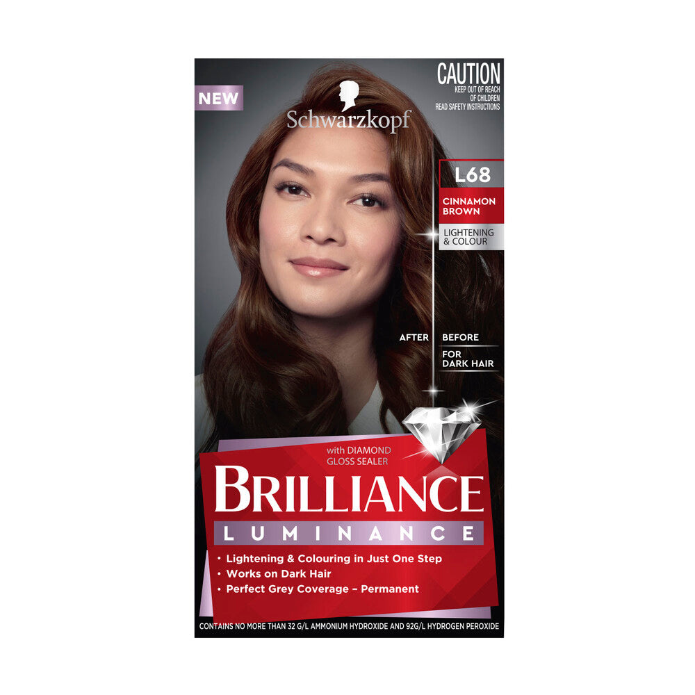 Schwarzkopf Brilliance L68 Cinnamon Brown - 1 pack
