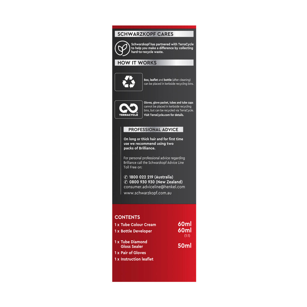 Schwarzkopf Brilliance L68 Cinnamon Brown - 1 pack