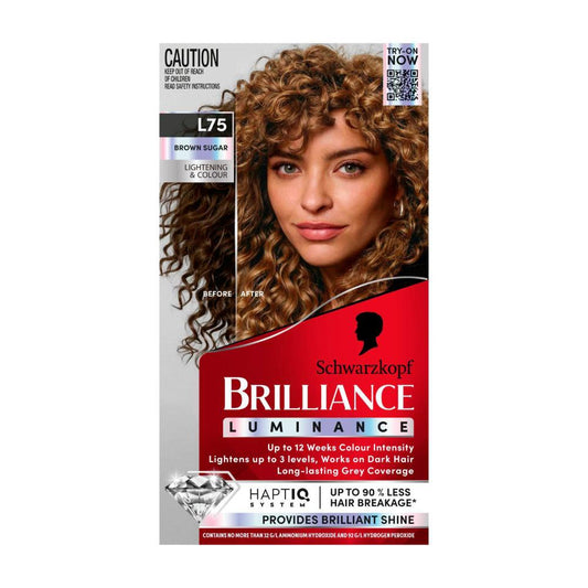 Schwarzkopf Brilliance L75 Brown Sugar - 1 pack