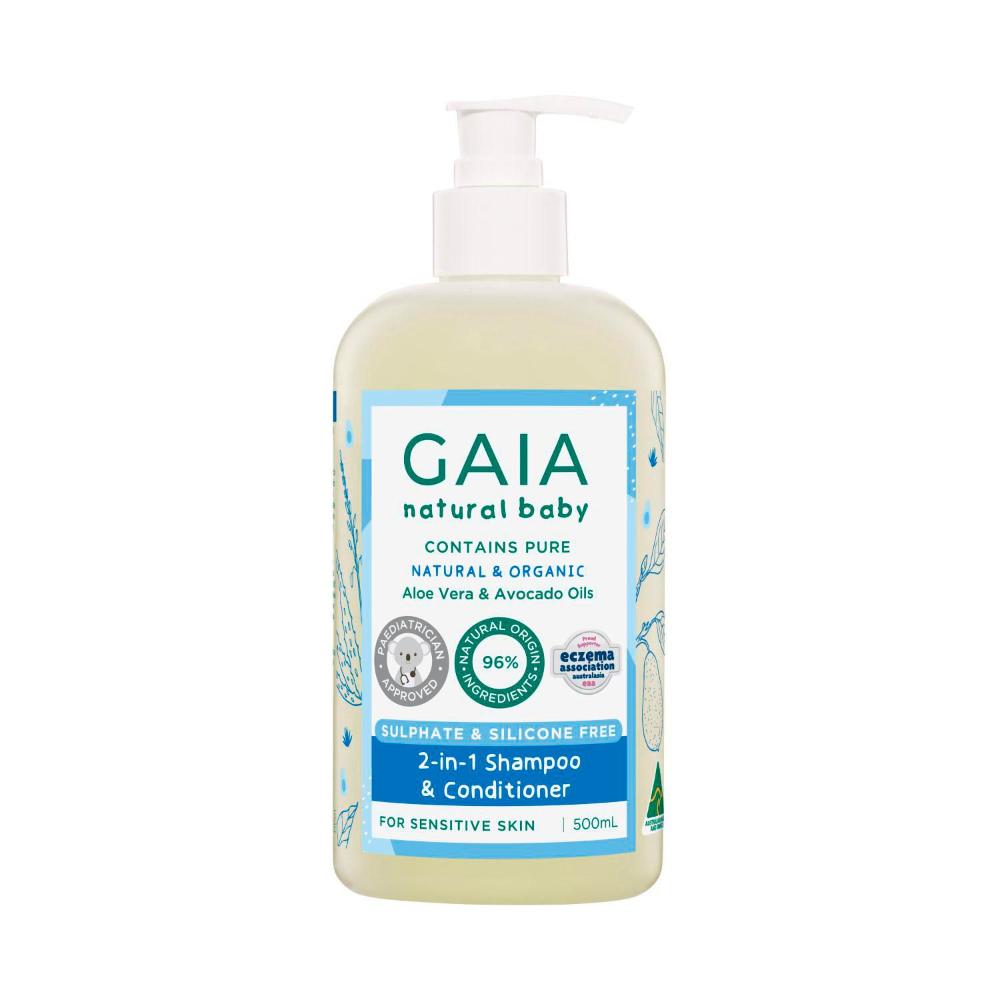 Gaia 2 In1 Shampoo & Conditioner - 500mL