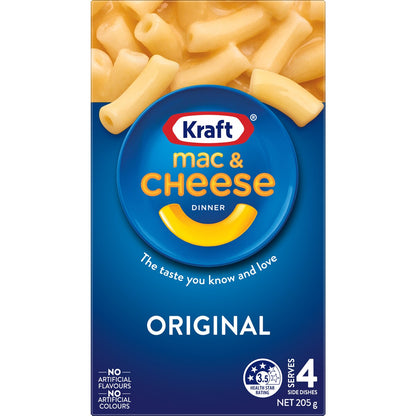 Kraft Mac & Cheese Macaroni Pasta Original 205g