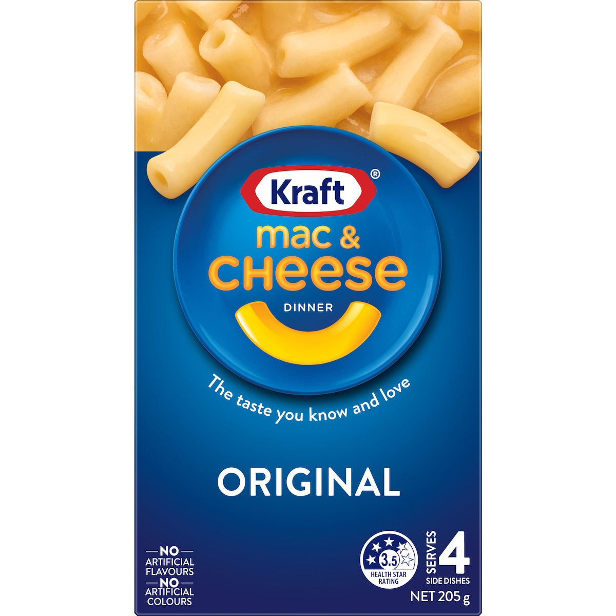 Kraft Mac & Cheese Macaroni Pasta Original Noodles 205g