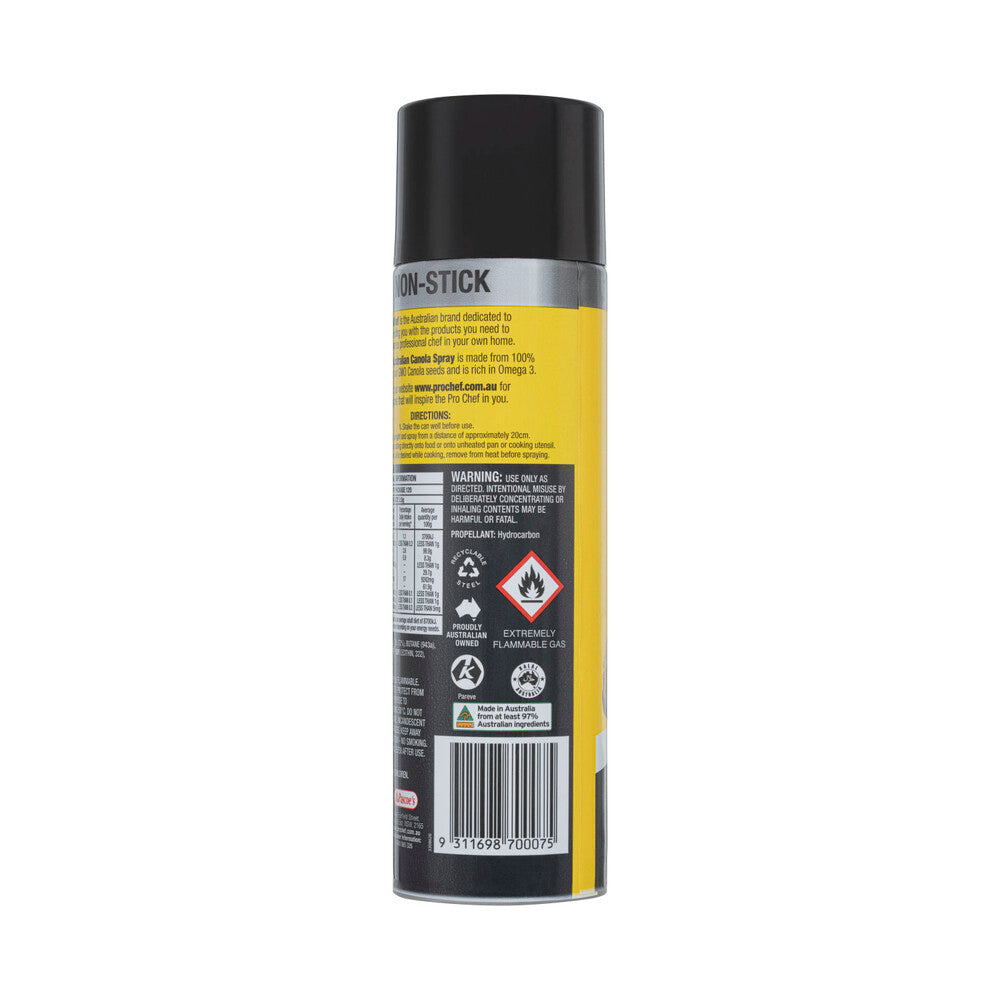 Prochef Canola Oil Spray - 400g