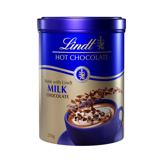 Lindt Hot Chocolate Flake Milk Tin - 210g