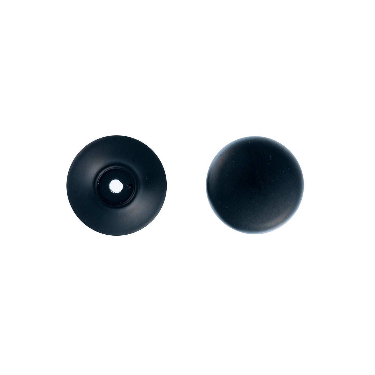 Taskmaster Mushroom Cabinet Knob - 37mm - Matte Black