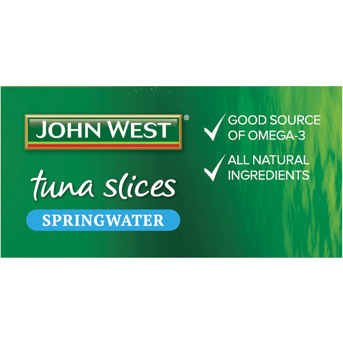 John West Yellowfin Tuna Slices In Springwater 125g