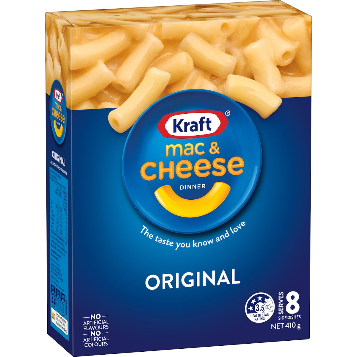 Kraft Mac & Cheese Macaroni Pasta Original Instant Noodles 410g