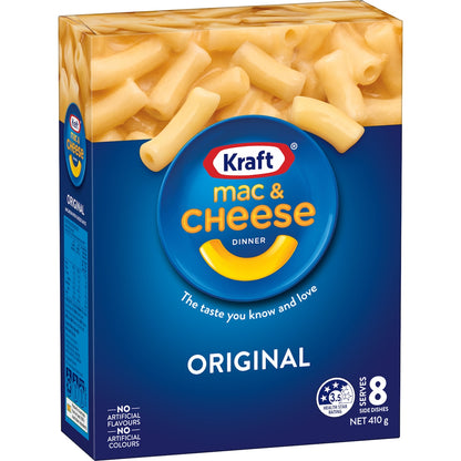 Kraft Mac & Cheese Macaroni Pasta Original Instant Noodles 410g