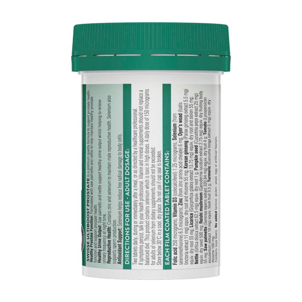 Swisse Ultiboost Prostate Tablets - 50 Pack