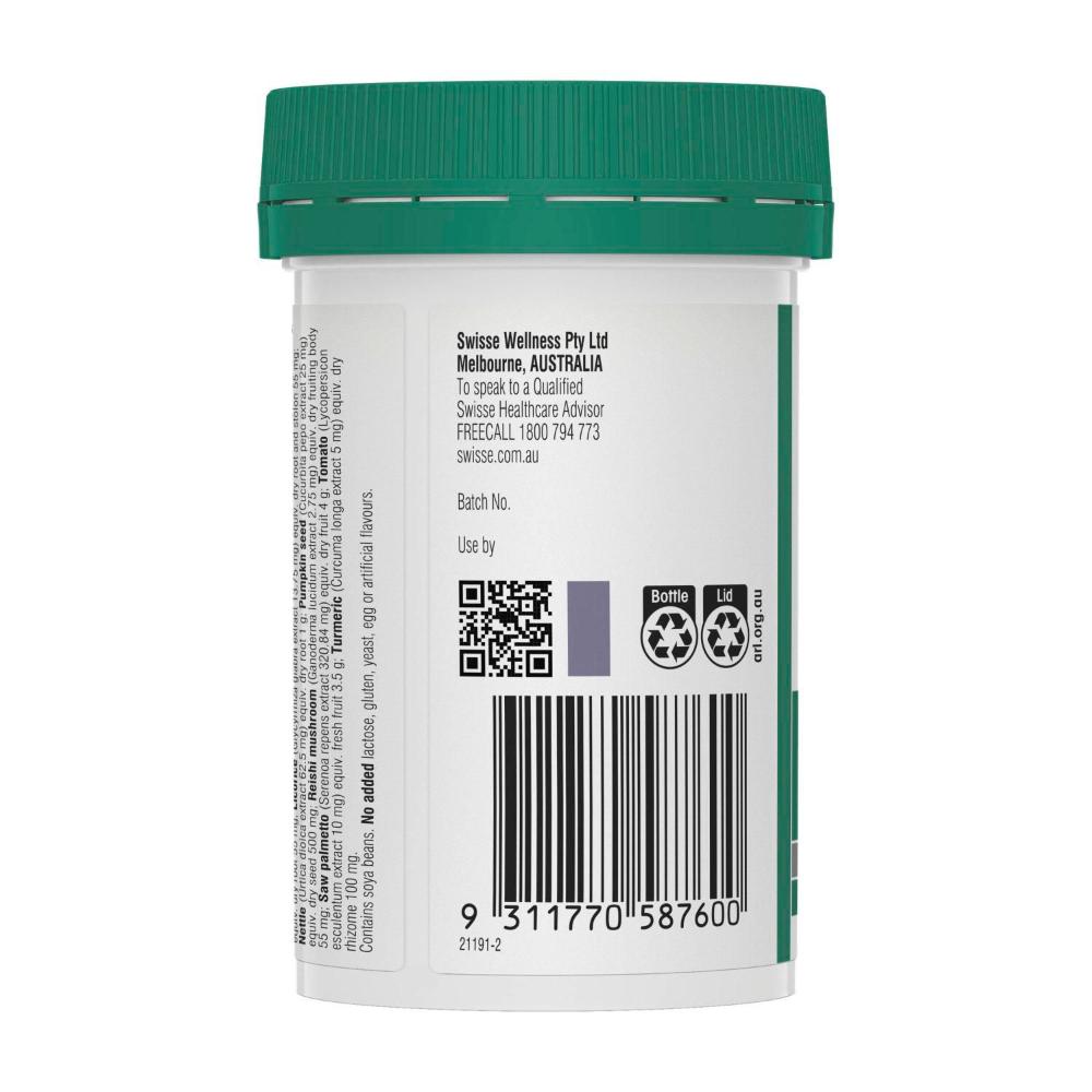 Swisse Ultiboost Prostate Tablets - 50 Pack