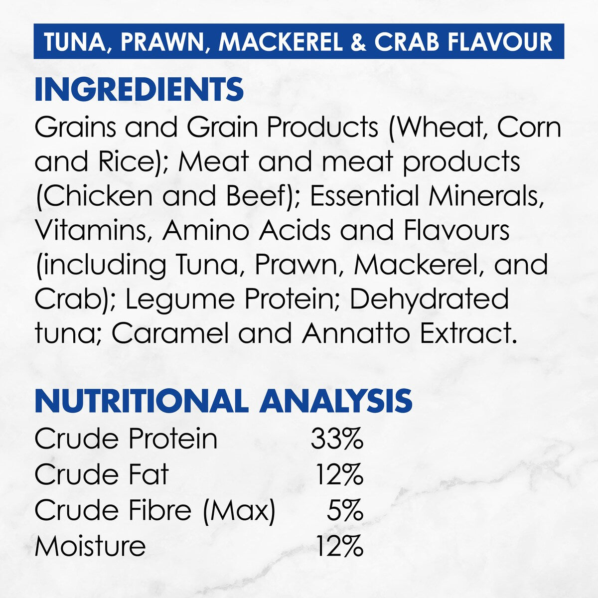 Fancy Feast Adult Tuna, Prawn, Mackerel & Crab Flavour Dry Cat Food 1.4kg