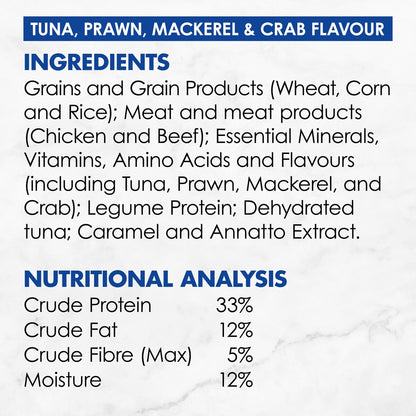 Fancy Feast Adult Tuna, Prawn, Mackerel & Crab Flavour Dry Cat Food 1.4kg
