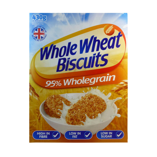 U.K. Whole Wheat Biscuits - 430g
