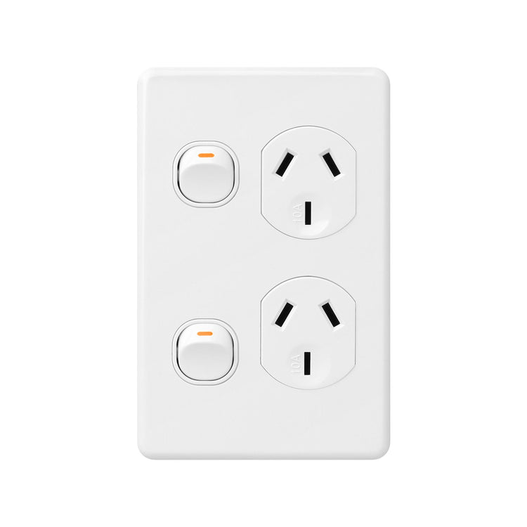 DETA X6 Series White Double Vertical Powerpoint